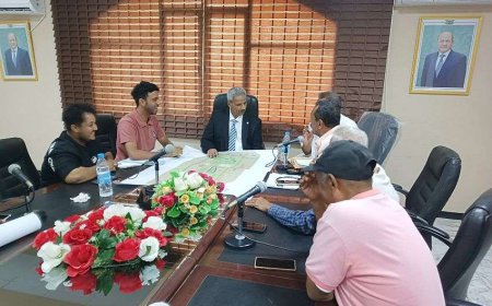 إقرار مناقصة مشروع حديقة وملاهي لحج الكبرى واستعراض المخططات الهندسية