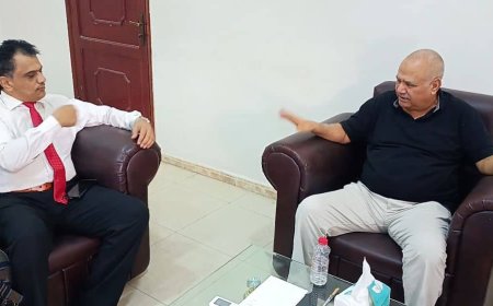 عدن.. البيشي يلتقي مدير عام مكتب الصحة بمحافظة البيضاء لبحث سبل  تعزيز التعاون المشترك