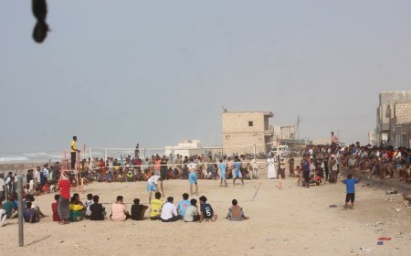 انطلاق منافسات  بطولة المحتمية الأولى للكرة الطائرة الشاطئية