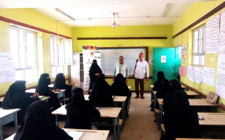 زيارة تفقدية لمشروع تأهيل معلمات الريف في تبن بلحج