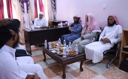 مؤسسة وادي دوعن للتنمية تستضيف طلاب الشيخ محمد بن صالح العثيمين القادمين من المملكة العربية السعودية