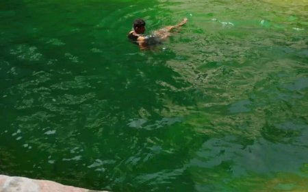 انتشال جثمان شاب غرق في أحد المسابح الطبيعية بوادي مران في مودية