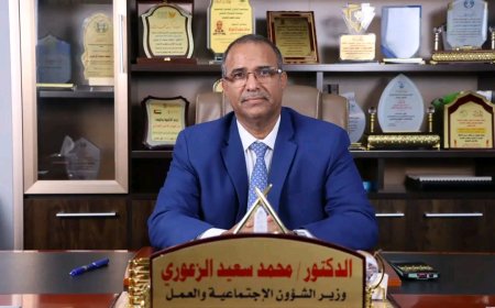 معالي الوزير الزعوري يهنئ الشيخ عبدالرحمن جلال شاهر بمناسبة نيله الثقة وتعيينه أمينا عاما للأمانة العامة للمجلس الانتقالي الجنوبي