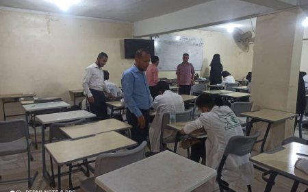 جامعة خليج عدن الدولية تدشن امتحانات الفصل الدراسي الثاني للعام الجامعي 2024–2025