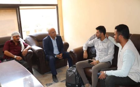 مدير عام مديرية المظفر يناقش مع مؤسسة وقف الواقفين مشروع الطفولة المبكرة في مدرسة المرحوم جعفر