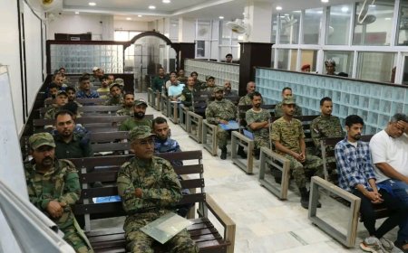 تدشين دورة تدريبية في مجال التحريات لمنتسبي البحث الجنائي بأمن العاصمة عدن