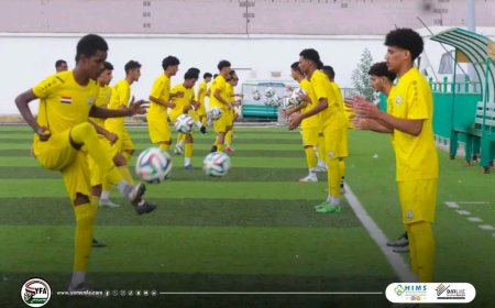 منتخب الشباب يعزز استعداداته لبطولة كأس الخليج العربي بتطوير الجوانب الفنية والبدنية