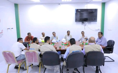 الوكيل العامري يبحث مع وفد "اليونبس تدخلات المنظمة في القطاع الصحي وأهم المشاريع الجاري تنفيذها