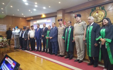 المدير التنفيذي للمؤسسة الاقتصادية يهنئ الفريق الركن الداعري بمناسبة حصوله على الدكتوراه