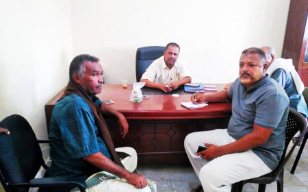 المصفري يلتقي مدير مكتب الشباب والرياضة بتبن لبحث تطوير العمل الإداري وتنشيط الأنشطة