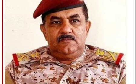 قائد محور الغيضة يهنئ وزير الدفاع بمناسبة حصوله على درجة الدكتوراه