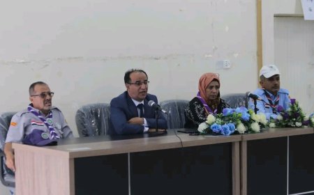 مدير عام مكتب الشباب والرياضة بتعز– مفوض الكشافة يلتقي قيادة مفوضية الكشافة والمرشدات