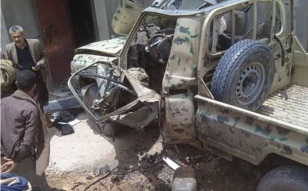 تعز.. انفجار عنيف يهز منزل قيادي عسكري تابع لطارق صالح في مدينة التربة