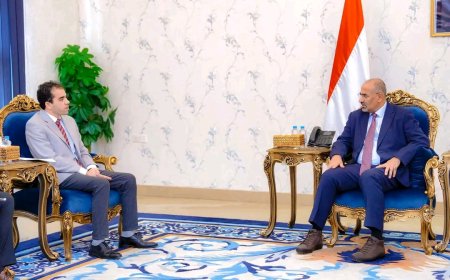 الرئيس الزُبيدي يشيد بالتدخلات الإنسانية للجنة الدولية للصليب الأحمر في بلادنا