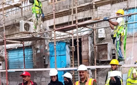 بقيادة المهندس خالد.. كريتر تشهد نهضة تراثية عبر ترميم منازلها القديمة