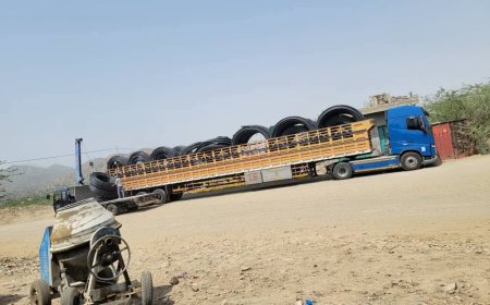 لحج.. الصليب الأحمر يوصل شحنة جديدة من إمدادات المياه إلى طور الباحة