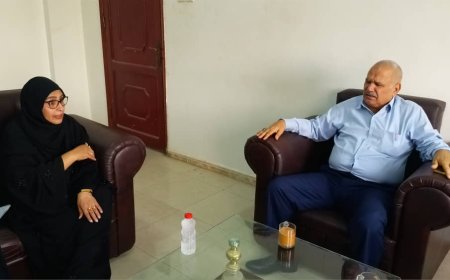 البيشي والسباعي يناقشان تعزيز دور التثقيف الصحي وتغيير السلوك المجتمعي في الصحة بعدن