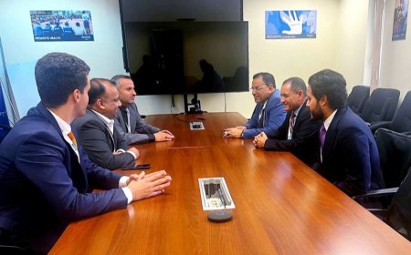 الوزير السقطري يبحث مع مسؤولًا من منظمة اليونيدو مشروع تعزيز القطاع الحيواني