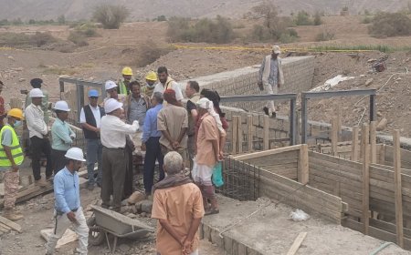 المغربي يستقبل وفد "ايفاد" ومُديّرَي الصندوق الاجتماعي للتنمية بعدن ومكتب الزراعة بلحج