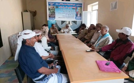 انتقالي سرار ينظم لقاء تشاوريا لرؤساء اللجان المحلية بالمديرية