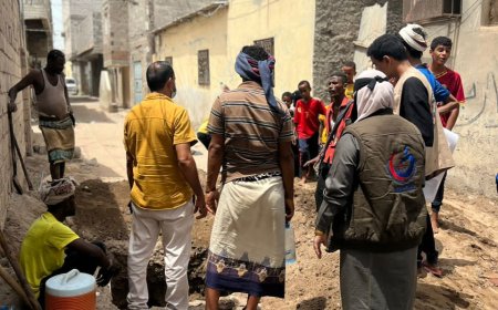 مؤسسة همزة وصال للتنمية الإنسانية تدشن المرحلة الأولى من مشروع "شبكة آمنة" في منطقة البساتين بمديرية دار سعد