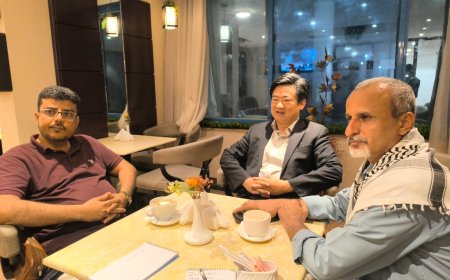 الوكيل الشبحي يلتقي بالقائم بأعمال السفير الصيني لدى بلادنا 