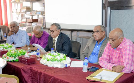 مجلس جامعة عدن يناقش جملة من القضايا الأكاديمية والإدارية في اجتماعه الدوري لشهر يوليو