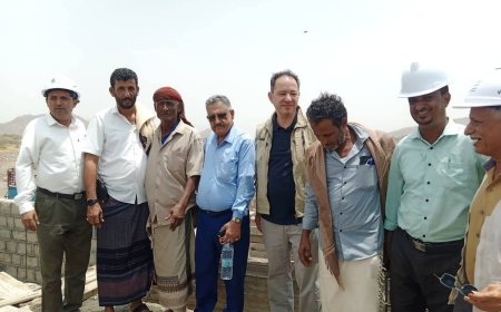 وكيل وزارة الزراعة يتفقد مشروع ري بمنطقة الخربه بالملاح يخدم 400 فدان ويعيد الحياة الأراضي حرمت من المياه 30 عاما