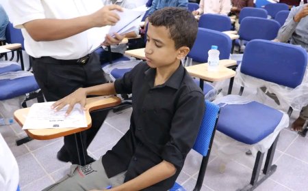 أصغر المتقدمين لاختبارات القبول بكلية الطب بجامعة شبوة: عبدالرحمن باحويرة نموذج يُحتذى به