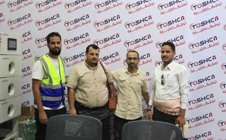 مؤسسة توشكا للتجارة تشارك بمعرض عدن الثاني للطاقة المتجددة بالعاصمة عدن