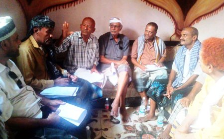 مدير مكتب الشباب والرياضة بلحج يطّلع على أوضاع نادي الحسيني بتبن