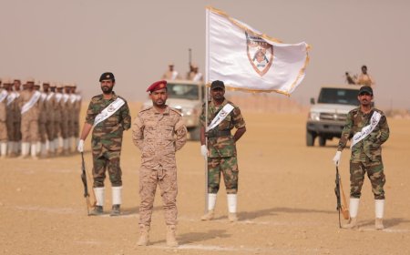 اللواء الأول بقوات حماية حضرموت يحتفل بتخرّج الدفعة الأولى من دورة الاستجداد