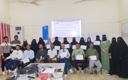 اختتام دورة تدريبية متخصصة حول تصميم وتنفيذ المسوحات التمثيلية بعدن