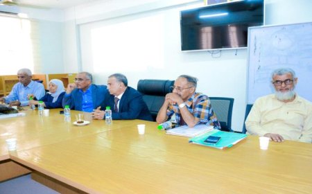 رئيس جامعة عدن يترأس لقاءً أكاديميًا لمناقشة قضايا التطوير وضمان الجودة