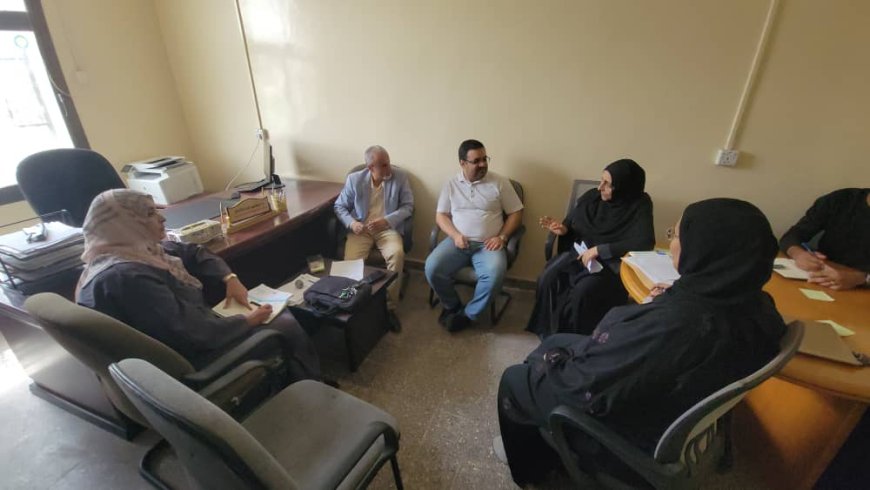 الوكيل الشبحي يناقش مع لجنة الإنقاذ الدولية ومنظمة ماري ستوبس تدخلاتهم في المناطق النائية وصعوبة الوصول إليها