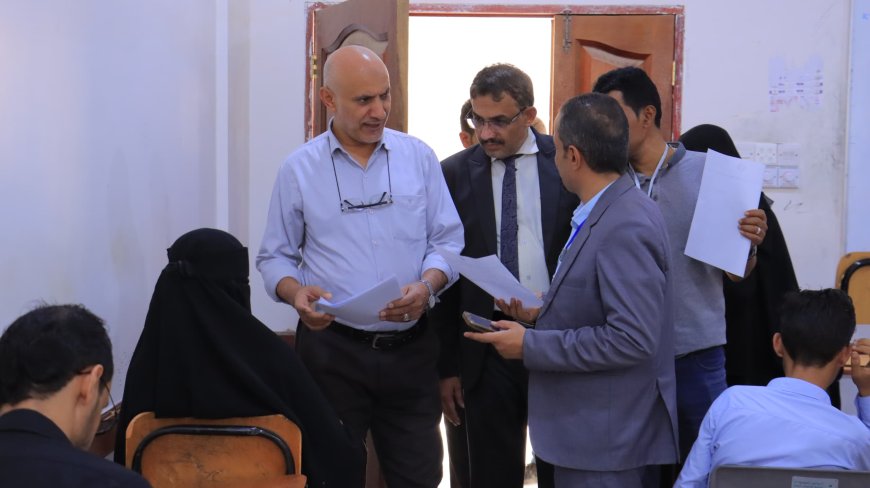 جامعة إقليم سبأ تُدشّن اختبارات المفاضلة للدفعة السادسة بكلية الطب بمشاركة 537 متقدّم