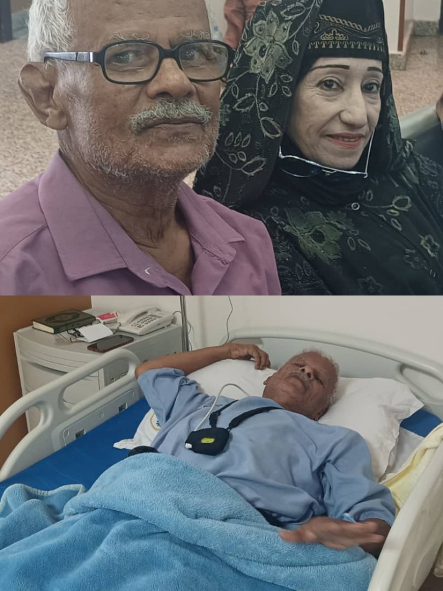 أمل كعدل تطمئن عن صحة الموسيقار بن غودل الذي سيخضع لعملية في القلب بمستشفى الأمير محمد بن سلمان