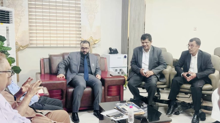 وزير الأشغال يناقش مع مشروع الأشغال والصندوق الاجتماعي تنفيذ مشاريع تنموية في المحافظات المحررة