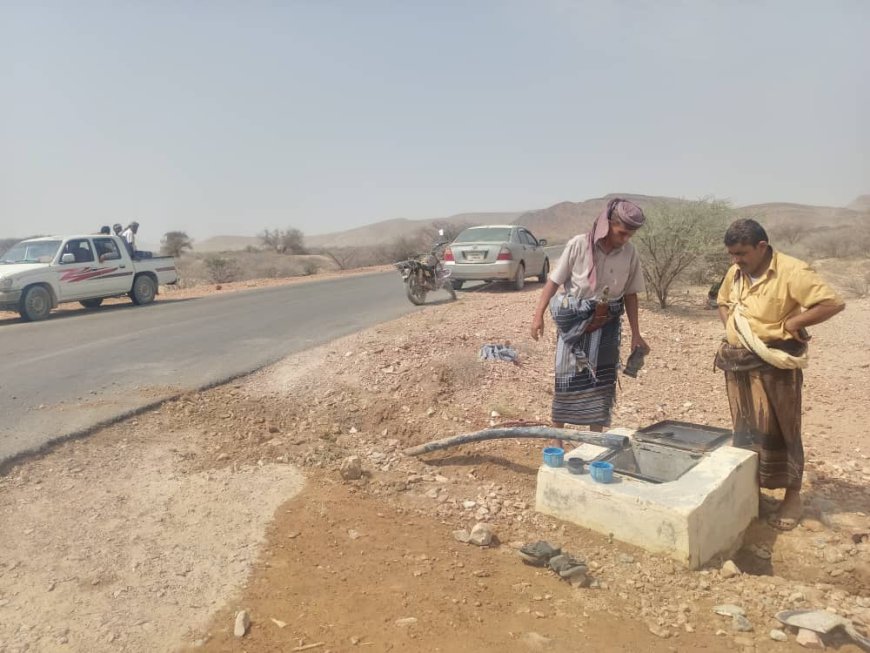 مدير عام الوضيع يتفقد موقع التخريب بمشروع مياه السواد