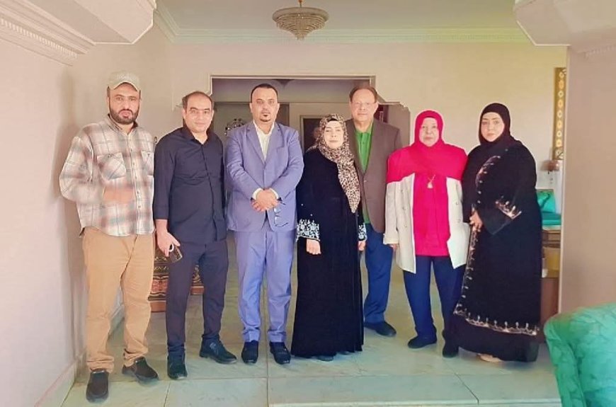 الرئيس علي ناصر محمد يستقبل نخبة من أبناء الوطن في القاهرة