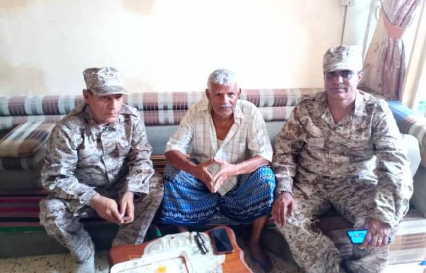 بتكليف من العميد الكود قيادة معهد الموسيقى العسكرية تزور الموسيقار احمد بن غودل