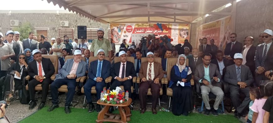 انطلاق الجولة الأولى من الحملة الوطنية الطارئة للتحصين ضد شلل الأطفال بالعاصمة عدن