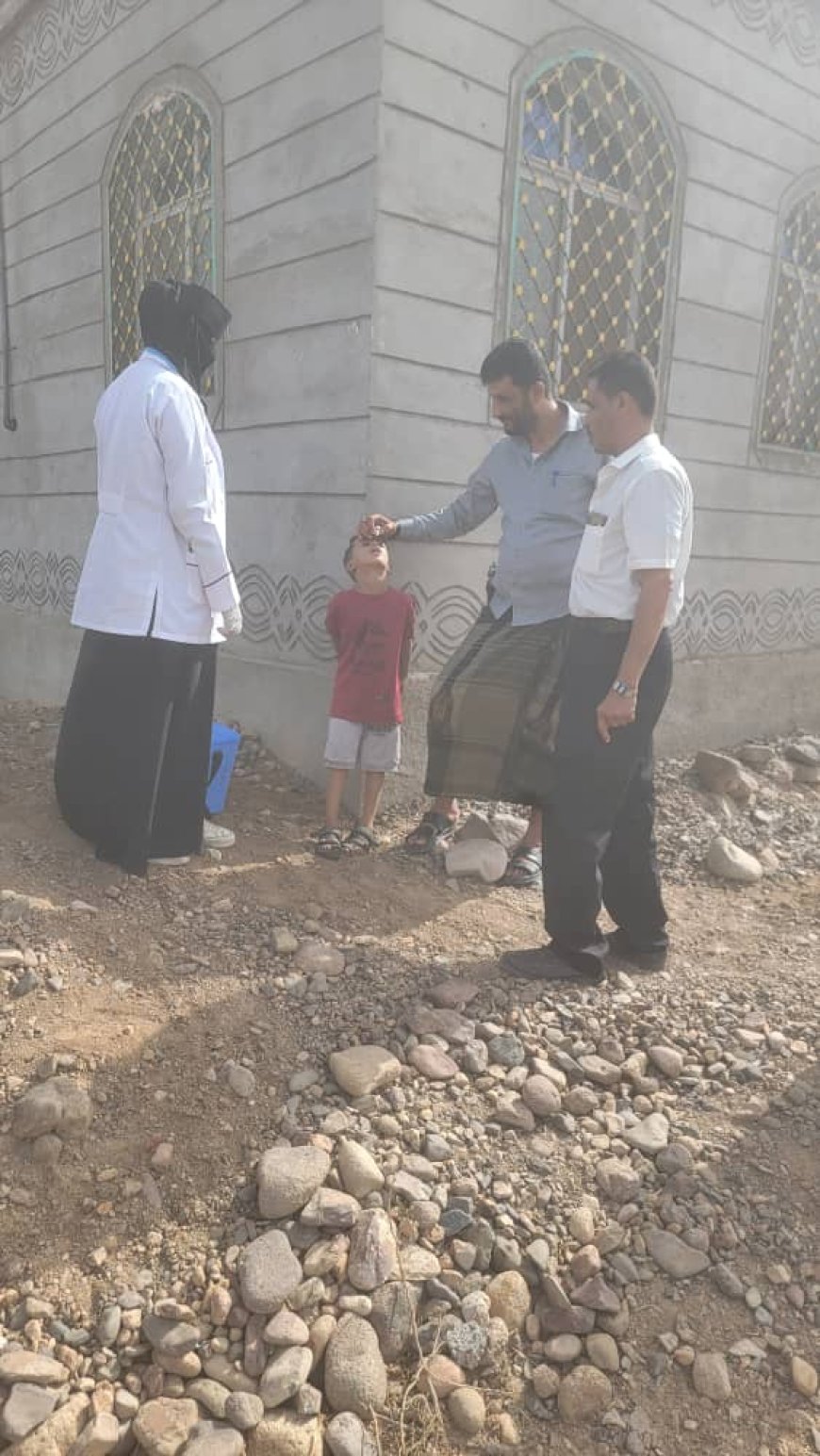 المغربي يُدشن حملة التحصين ضد شلل الأطفال في مديرية الملاح