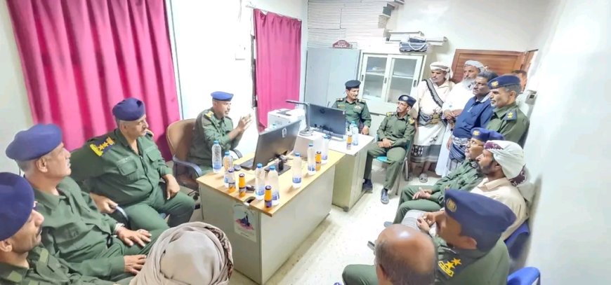 تدشين نظام السجل المدني الإلكتروني في مديريتي بيحان وعسيلان بمحافظة شبوة