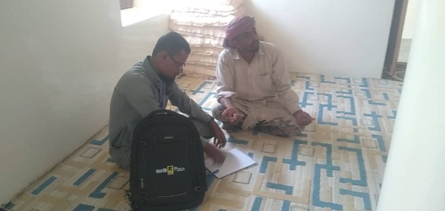المجموعة السادسة من متطوعي التوعية المجتمعية تدشّن أول أيام عملها في منطقة الجوادة بمديرية القطن