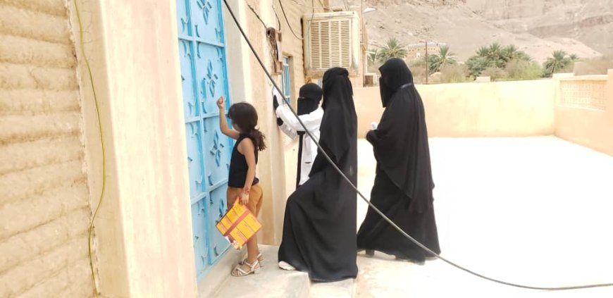 المجموعة السابعة للمتطوعين في إطار التوعية المجتمعية بأهمية التطعيم تدشن عملها لليوم الأول بمنطقة عقران