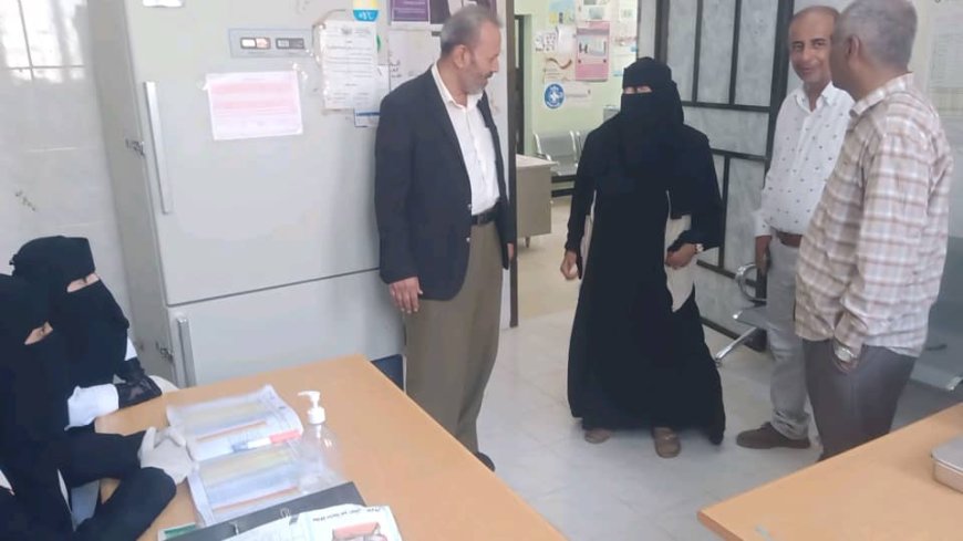 القادري والشدادي يزوران الوحدة الصحية عمودية ويشيدان بإدارتها وطاقمها الصحي