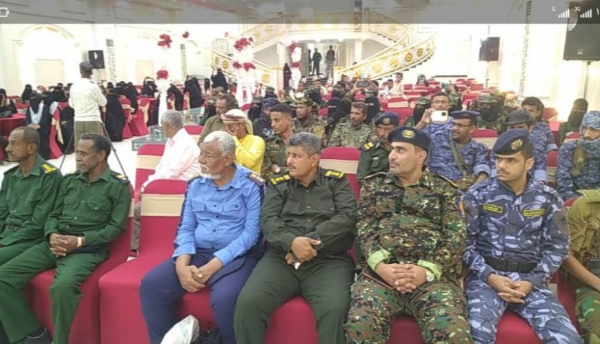 تحت شعار (رغم التحديات سننتصر).. أبين تختتم برنامج مكافحة المخدرات برسائل وفعاليات توعوية