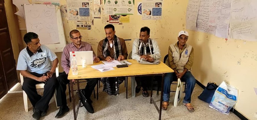 منظمة ميتا ميتا الهولندية تعقد لقاء تشاوري للمستفيدين من المشاريع الزراعية في المسيمير بلحج