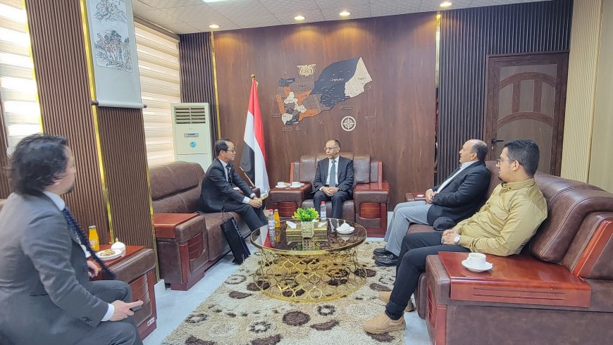 وزير الصناعة والتجارة يناقش مع السفير الياباني تعزيز العلاقات الثنائية بين البلدين الصديقين